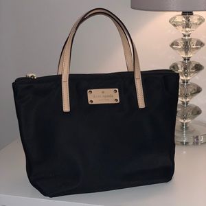 kate spade bag small tote black
